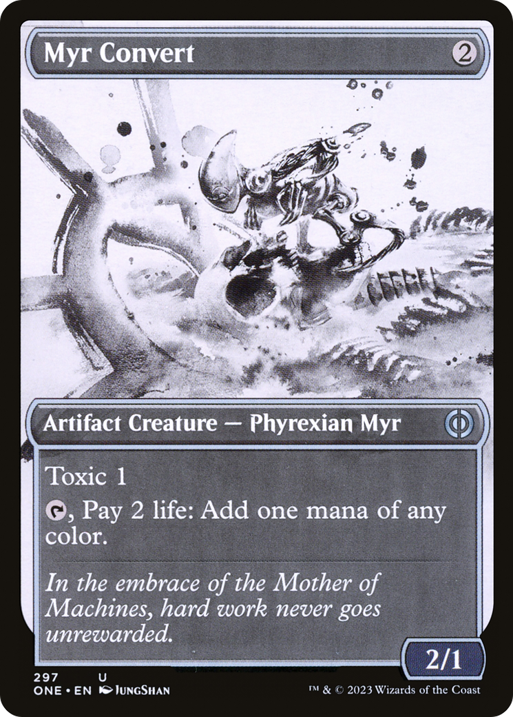 Myr Convert (Showcase) (297) [Phyrexia: All Will Be One] - Deck Out Gaming