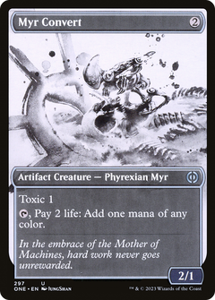 Myr Convert (Showcase) (297) [Phyrexia: All Will Be One] foil - Deck Out Gaming