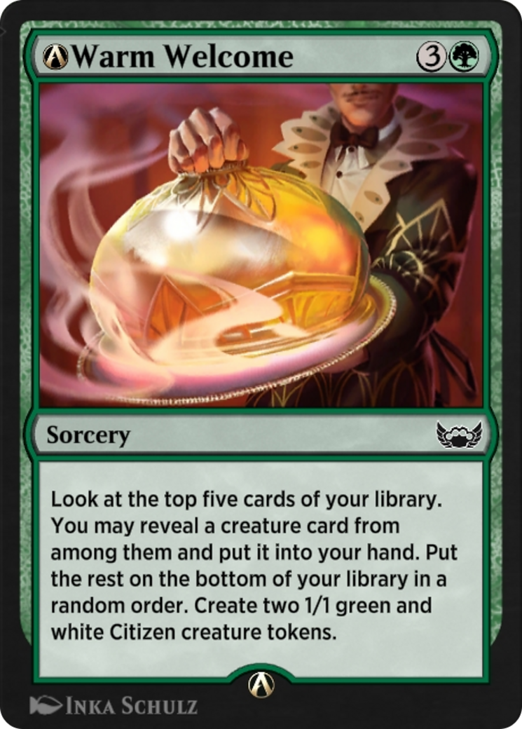 A-Warm Welcome (A-164) [Streets of New Capenna] - Deck Out Gaming