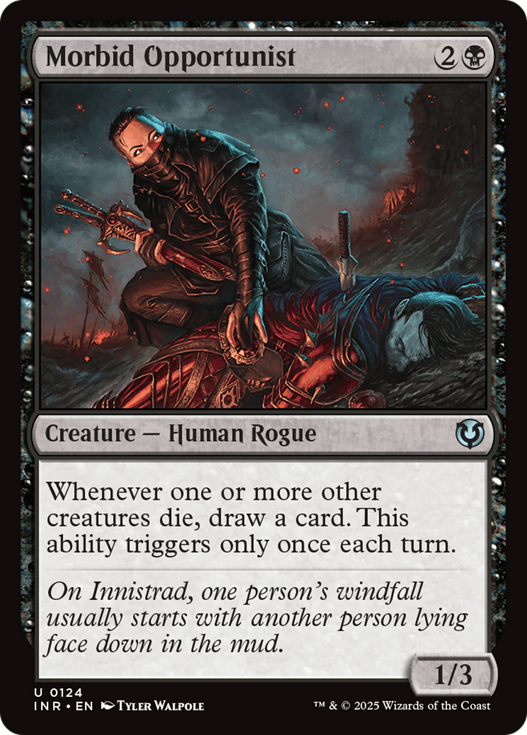 Morbid Opportunist (124) [Innistrad Remastered] foil - Deck Out Gaming