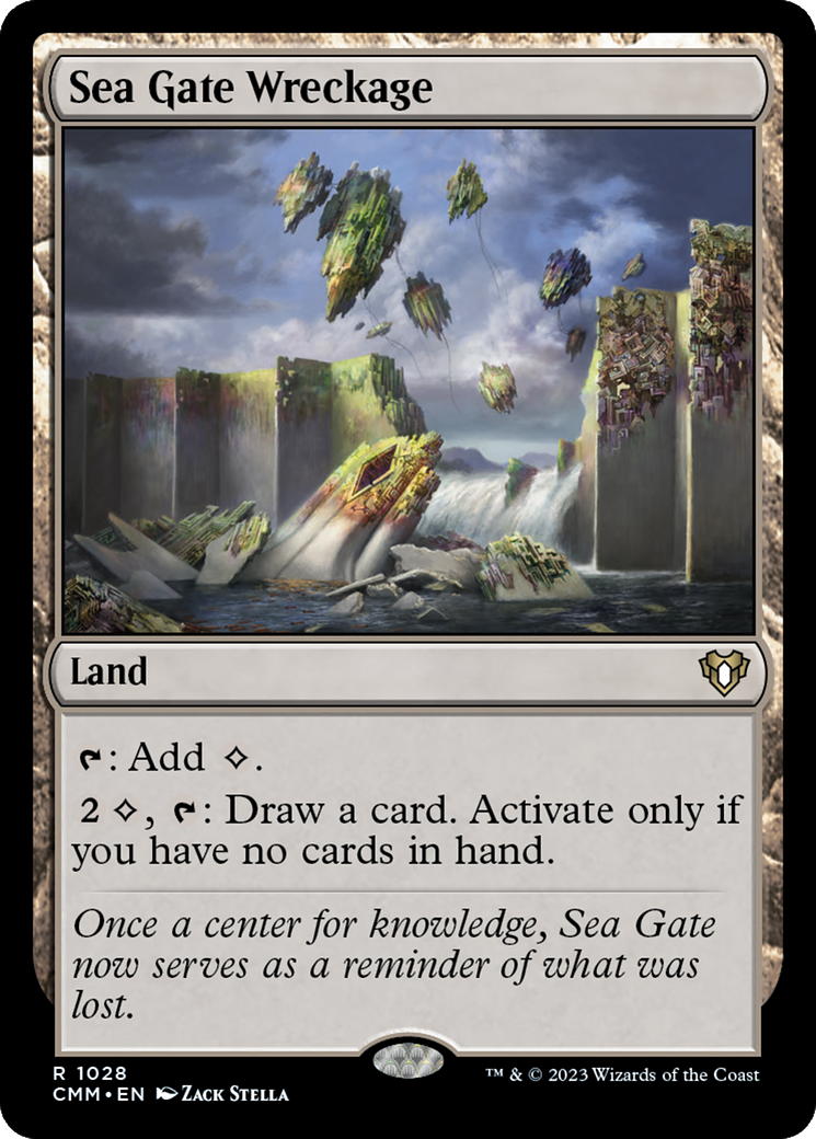 Sea Gate Wreckage (1028) [Commander Masters] - Deck Out Gaming