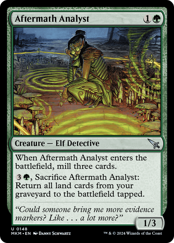 Aftermath Analyst (148) [Murders at Karlov Manor] foil - Deck Out Gaming