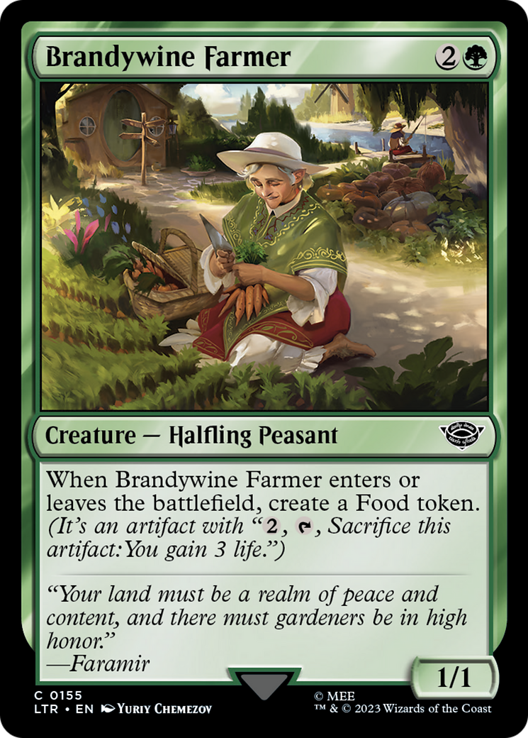 Brandywine Farmer (155) [The Lord of the Rings: Tales of Middle-earth] foil - Deck Out Gaming