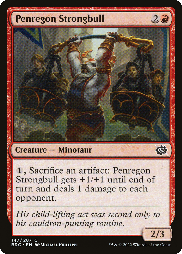 Penregon Strongbull (147) [The Brothers' War] - Deck Out Gaming