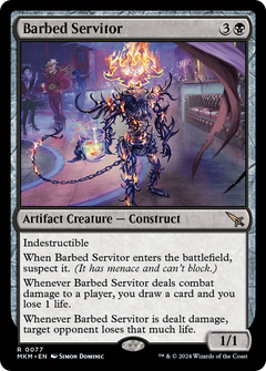 Barbed Servitor (77) [Murders at Karlov Manor] foil - Deck Out Gaming