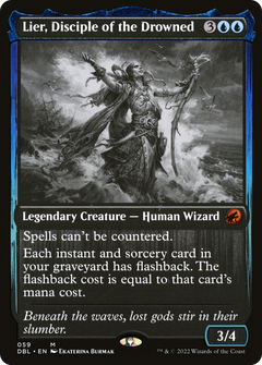 Lier, Disciple of the Drowned (59) [Innistrad: Double Feature] foil - Deck Out Gaming