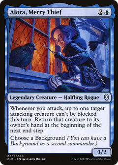 Alora, Merry Thief (55) [Commander Legends: Battle for Baldur's Gate] foil - Deck Out Gaming