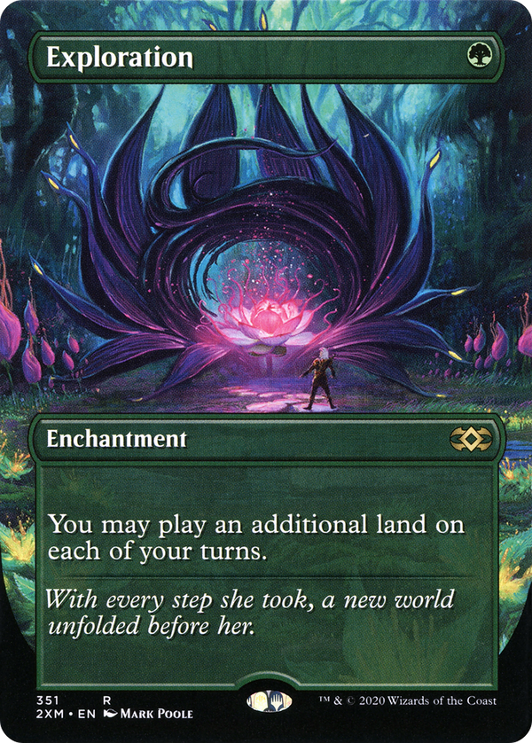 Exploration (Borderless) (351) [Double Masters] foil - Deck Out Gaming