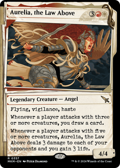 Aurelia, the Law Above (Showcase) (0357) (357) [Murders at Karlov Manor] - Deck Out Gaming
