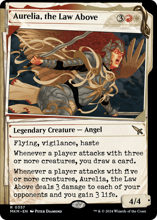 Aurelia, the Law Above (Showcase) (0357) (357) [Murders at Karlov Manor] - Deck Out Gaming