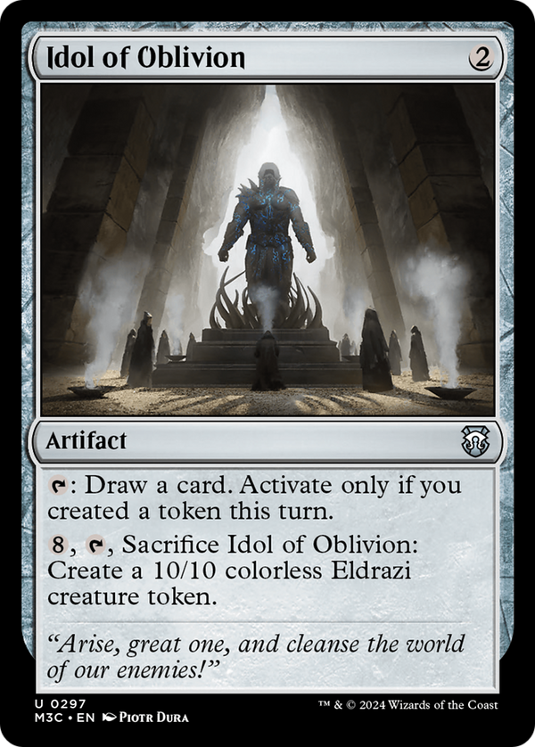 Idol of Oblivion (297) [Modern Horizons 3 Commander] - Deck Out Gaming