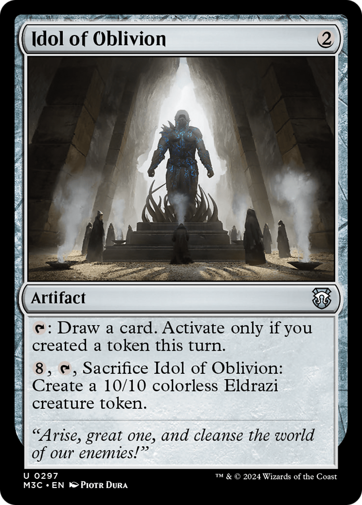 Idol of Oblivion (297) [Modern Horizons 3 Commander] - Deck Out Gaming