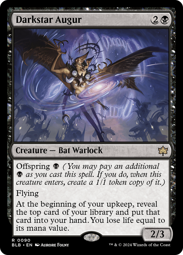 Darkstar Augur (90) [Bloomburrow] - Deck Out Gaming