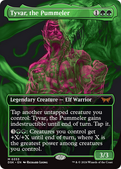 Tyvar, the Pummeler (Showcase) (353) [Duskmourn: House of Horror] foil - Deck Out Gaming