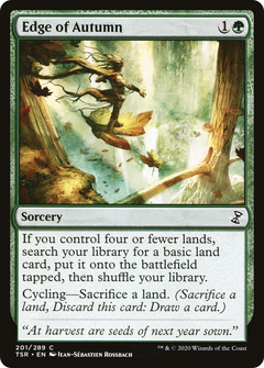 Edge of Autumn (201) [Time Spiral: Remastered] foil - Deck Out Gaming