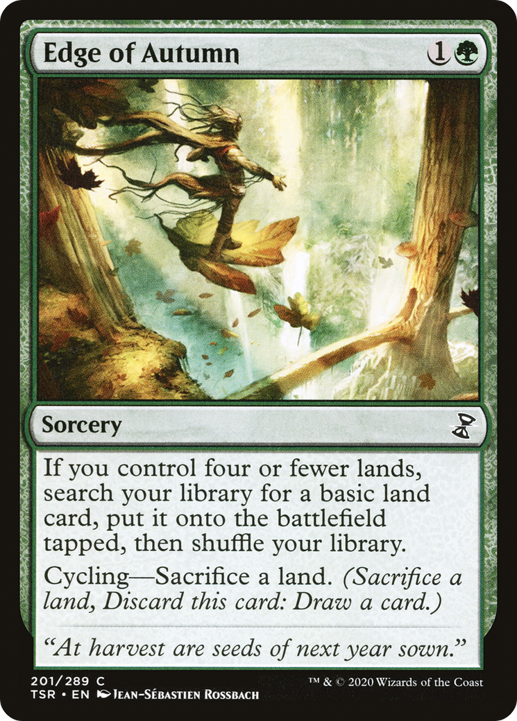 Edge of Autumn (201) [Time Spiral: Remastered] - Deck Out Gaming