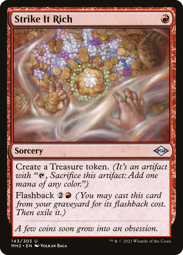 Strike It Rich (143) [Modern Horizons 2] foil - Deck Out Gaming