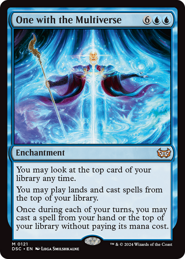 One with the Multiverse (121) [Duskmourn: House of Horror Commander] - Deck Out Gaming
