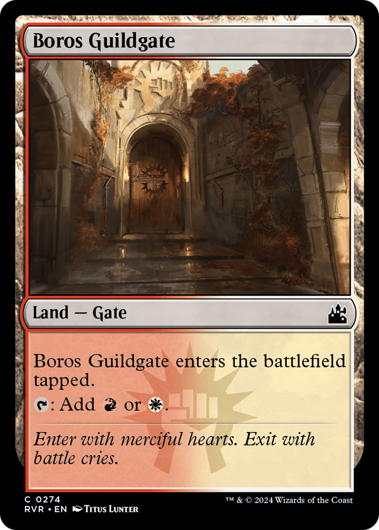 Boros Guildgate (274) [Ravnica Remastered] foil - Deck Out Gaming