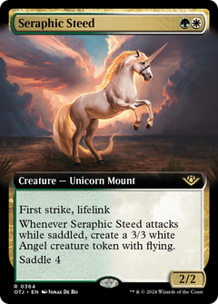 Seraphic Steed (Extended Art) (364) [Outlaws of Thunder Junction] - Deck Out Gaming