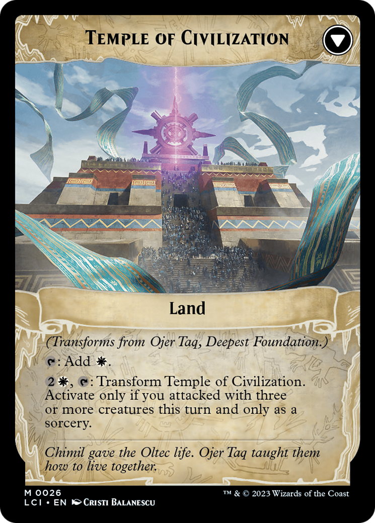 Ojer Taq, Deepest Foundation (26) [The Lost Caverns of Ixalan] - Deck Out Gaming