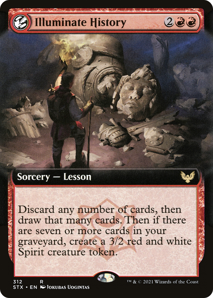 Illuminate History (Extended Art) (312) [Strixhaven: School of Mages] - Deck Out Gaming