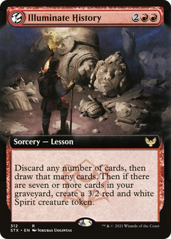 Illuminate History (Extended Art) (312) [Strixhaven: School of Mages] - Deck Out Gaming