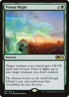 Primal Might (197) [Core Set 2021] foil - Deck Out Gaming
