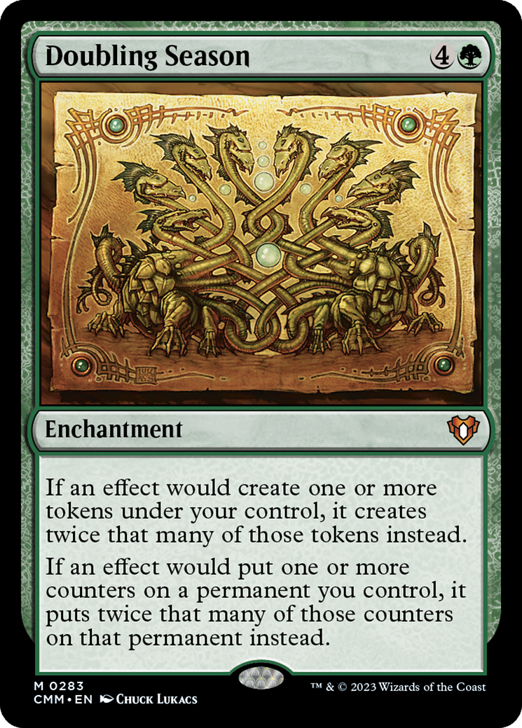 Doubling Season (283) [Commander Masters] - Deck Out Gaming