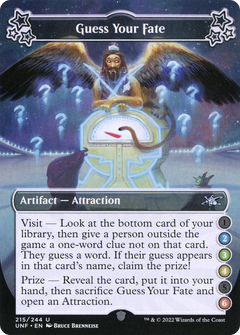 Guess Your Fate (2-3-4-6) (215) [Unfinity] foil - Deck Out Gaming