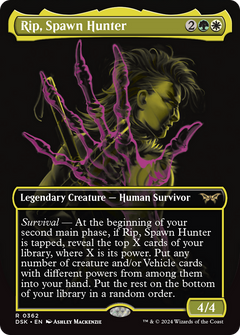 Rip, Spawn Hunter (Showcase) (362) [Duskmourn: House of Horror] foil - Deck Out Gaming