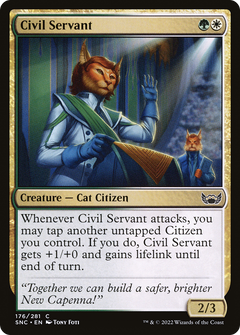 Civil Servant (176) [Streets of New Capenna] foil - Deck Out Gaming