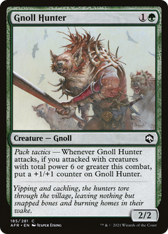 Gnoll Hunter (185) [Adventures in the Forgotten Realms] foil - Deck Out Gaming