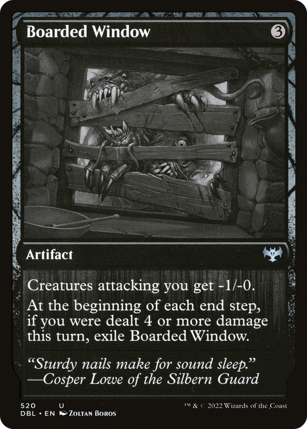 Boarded Window (520) [Innistrad: Double Feature] foil - Deck Out Gaming