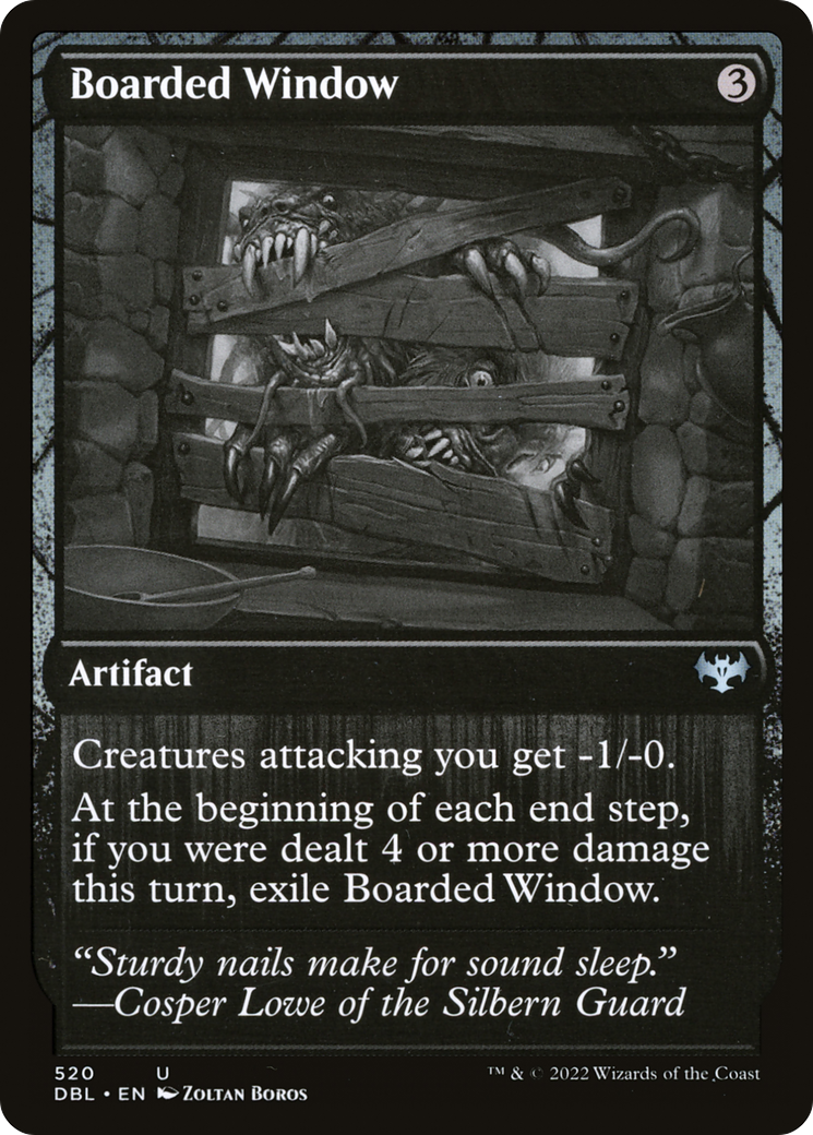 Boarded Window (520) [Innistrad: Double Feature] foil - Deck Out Gaming