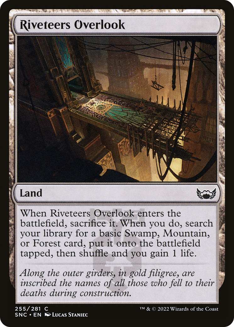 Riveteers Overlook (255) [Streets of New Capenna] foil - Deck Out Gaming