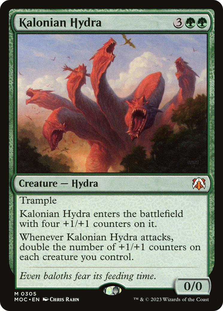 Kalonian Hydra (305) [March of the Machine Commander] - Deck Out Gaming