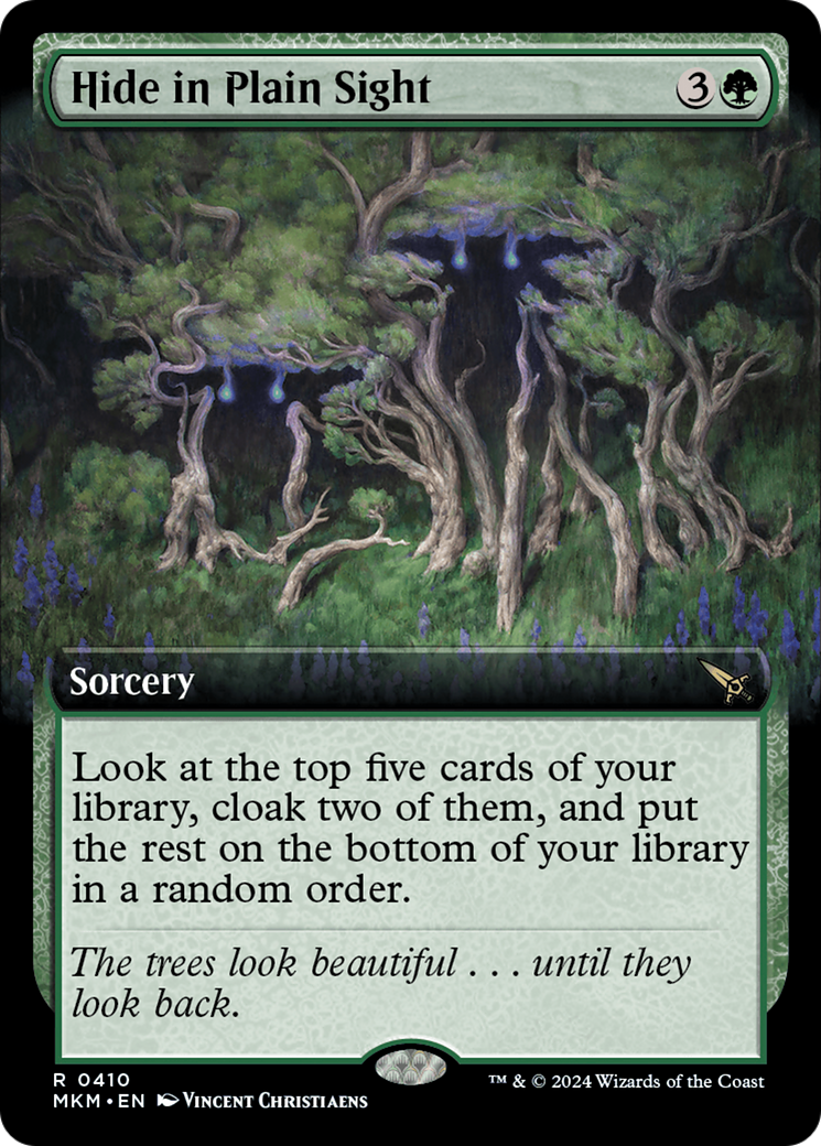 Hide in Plain Sight (Extended Art) (410) [Murders at Karlov Manor] - Deck Out Gaming