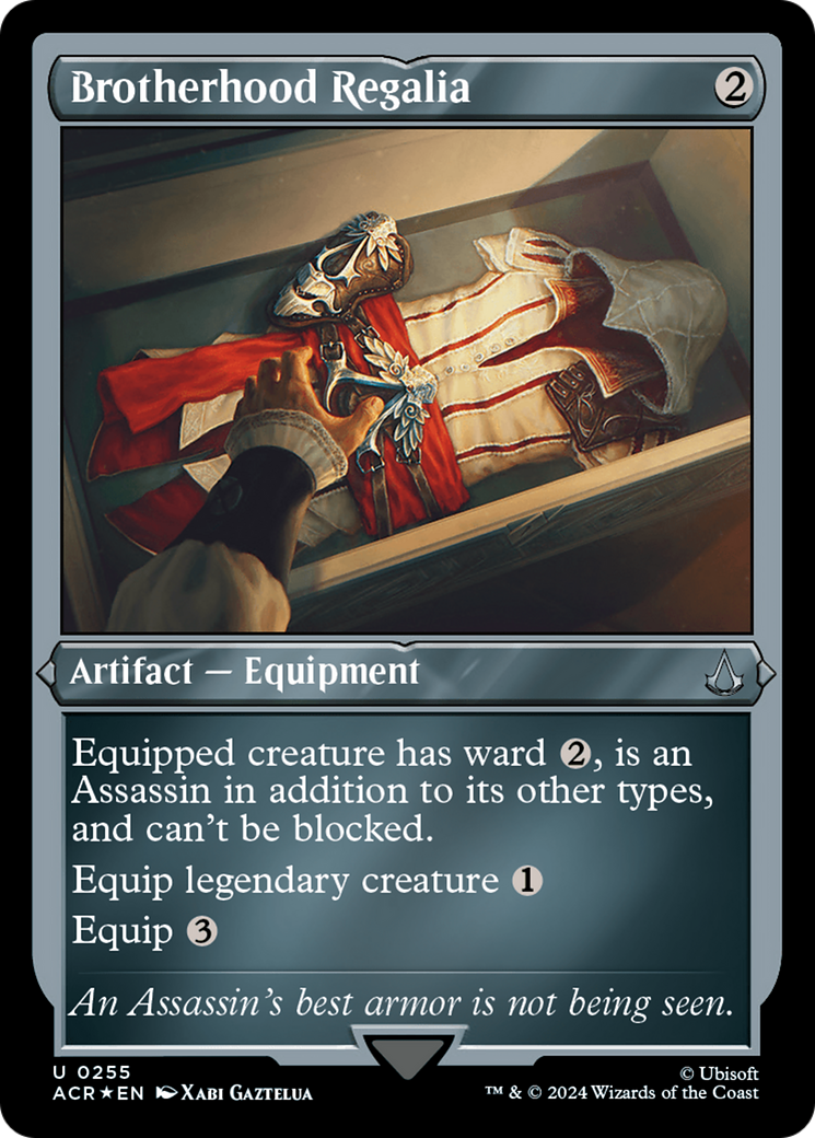 Brotherhood Regalia (255) [Assassin's Creed] etched - Deck Out Gaming