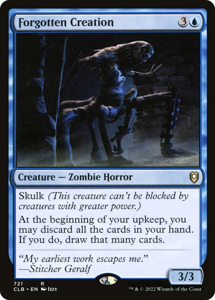 Forgotten Creation (721) [Commander Legends: Battle for Baldur's Gate] - Deck Out Gaming