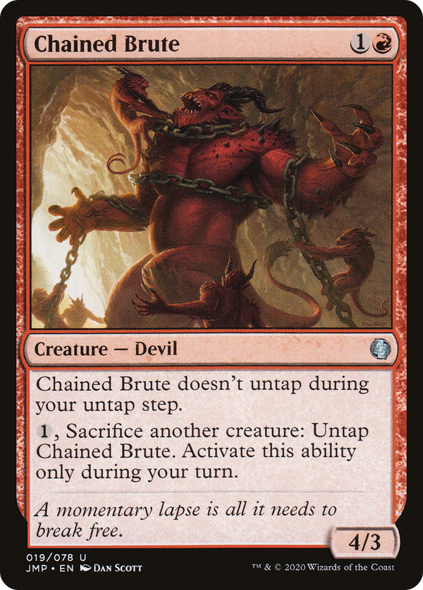 Chained Brute (19) [Jumpstart] - Deck Out Gaming