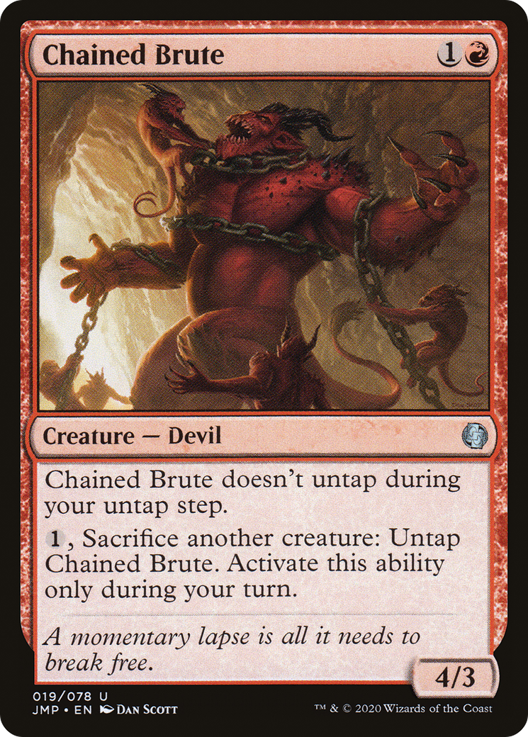 Chained Brute (19) [Jumpstart] - Deck Out Gaming