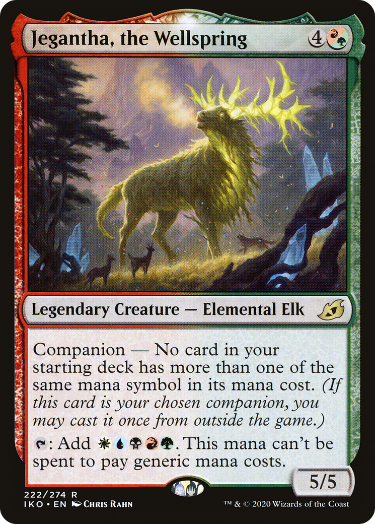 Jegantha, the Wellspring (222) [Ikoria: Lair of Behemoths] - Deck Out Gaming