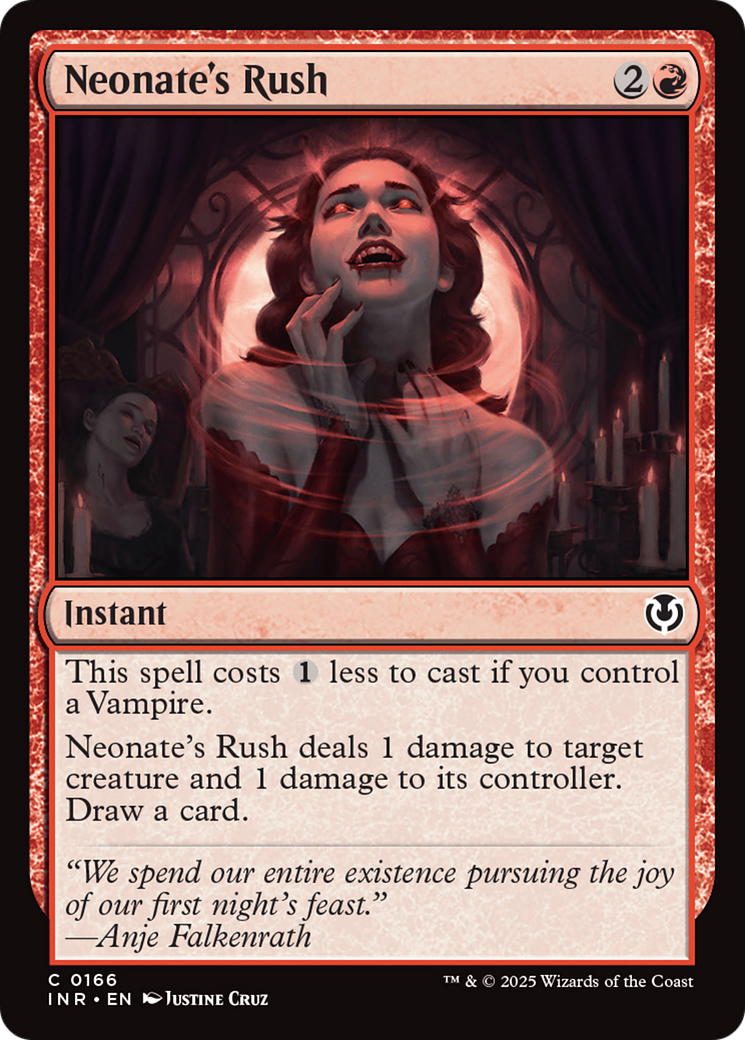 Neonate's Rush (166) [Innistrad Remastered] foil - Deck Out Gaming