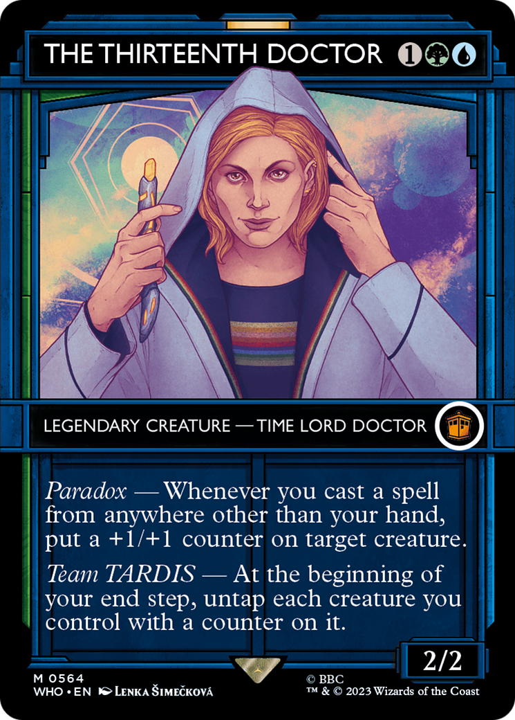 The Thirteenth Doctor (Showcase) (564) [Doctor Who] foil - Deck Out Gaming