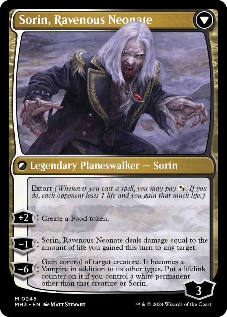 Sorin of House Markov (245) [Modern Horizons 3] - Deck Out Gaming
