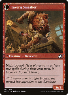 Tavern Ruffian // Tavern Smasher (163) [Innistrad: Midnight Hunt] - Deck Out Gaming