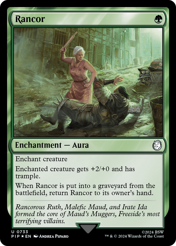 Rancor (Surge Foil) (733) [Fallout] foil - Deck Out Gaming