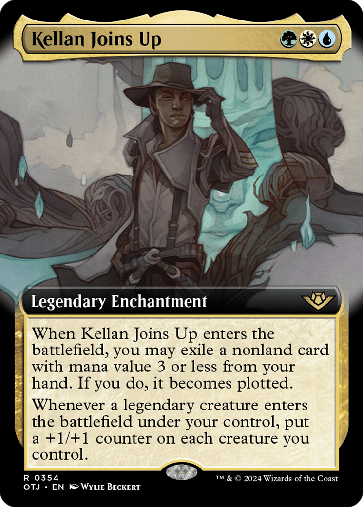 Kellan Joins Up (Extended Art) (354) [Outlaws of Thunder Junction] foil - Deck Out Gaming