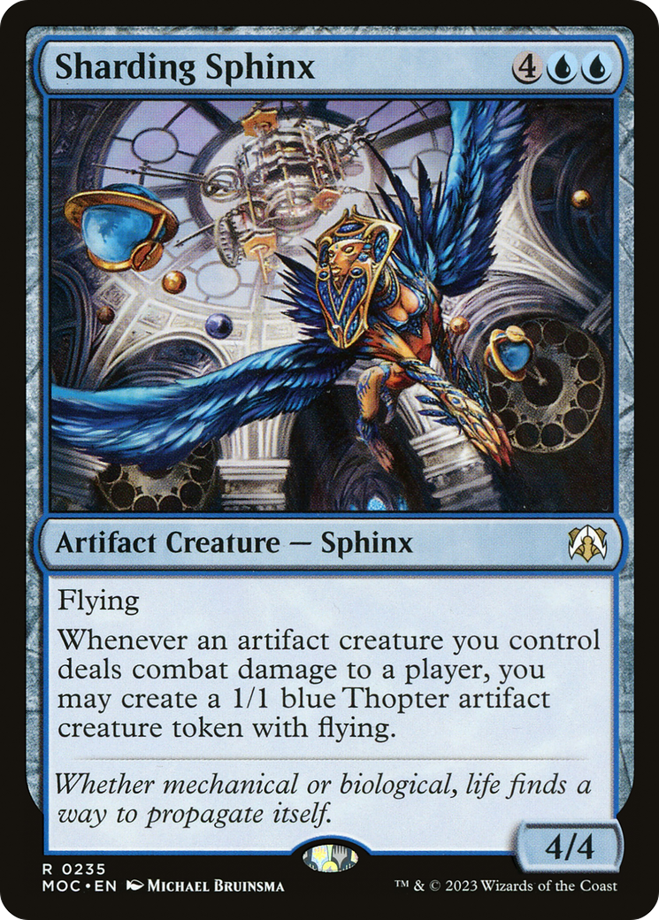 Sharding Sphinx (235) [March of the Machine Commander] - Deck Out Gaming